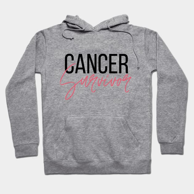 Cancer Survivor Hoodie by PeachyBotique